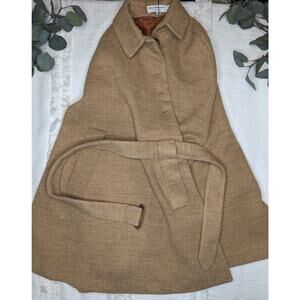 Molly Bracken Cape Coat in Beige